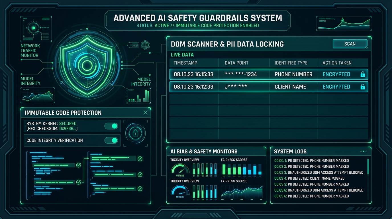 Smart DOM AI Guardrails and Safety Shield