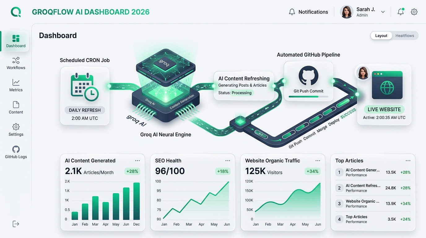 Autoflow AI Live Dashboard & Pipeline